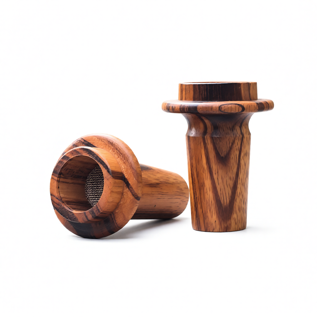 22mm Wood Diffuser Adapter – Handcrafted for Vaporizers – handmade by Ed's TnT