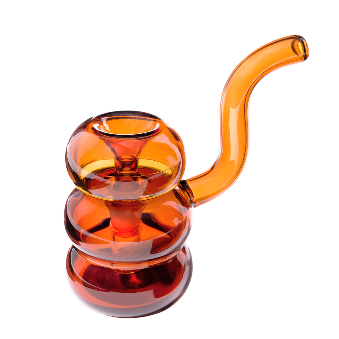 NWTN Home Bolla Fluted Glass Tabletop Vase