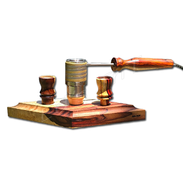 Cocobolo Diamond Base for Coil Vapes - Ed's TnT – handmade by Ed's TnT