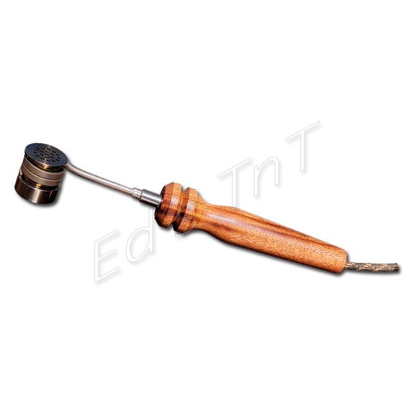 Flower Wand Tigerwood Handle – handmade by Ed's TnT