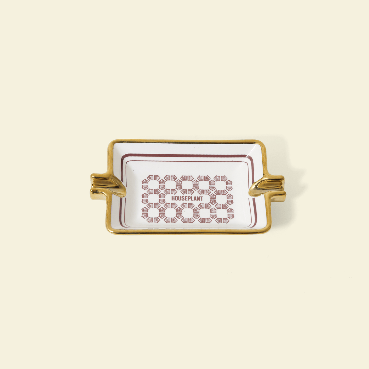 Houseplant Catchall Ashtray — Stoneware Valet Tray — product photograph