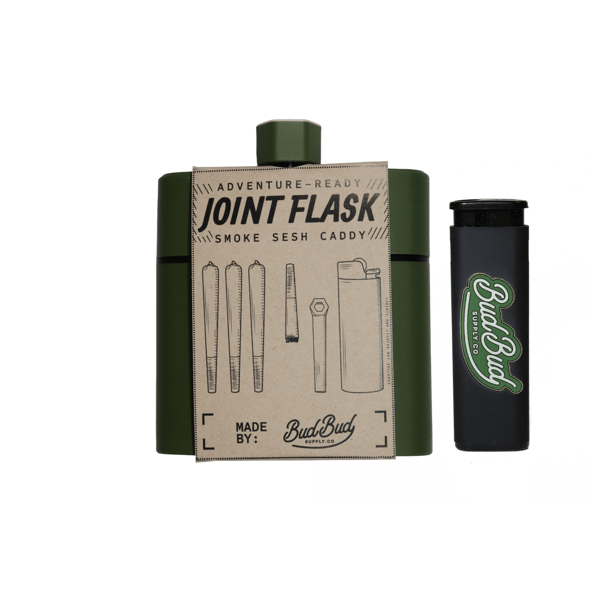 Case of Joint Flasks w/ Lighters (12) official product photo