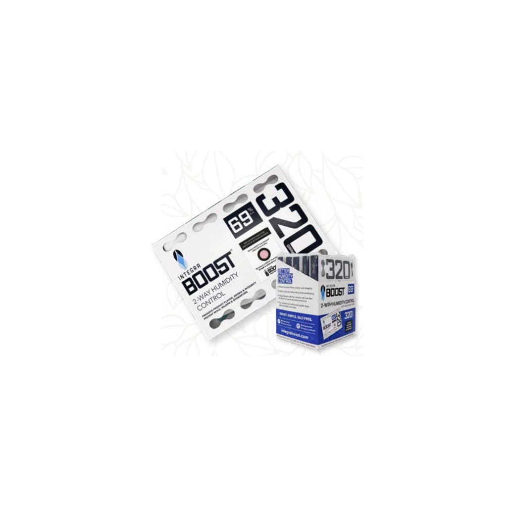 Integra Boost® 320g Two-Way Humidity Control – 62% RH, 8 display boxes × 5 packs (40 total)