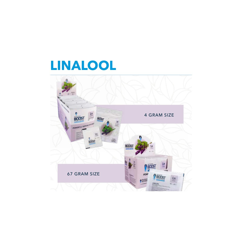 Integra Boost Terpene Essentials — Linalool Infusion, 67 g, 62% RH