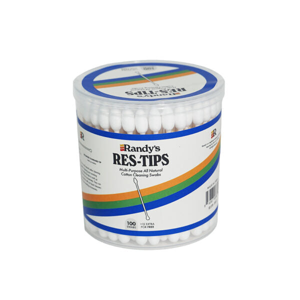 Randy’s Cotton Cleaning Applicators — 112 Double-Ended Cotton Cleaning Swabs