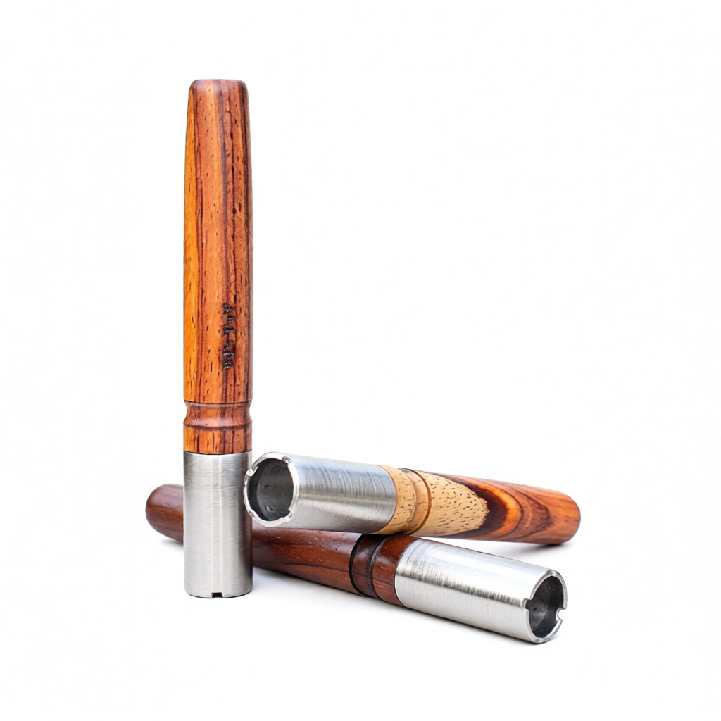 Arizer Solo 3 XL Wood Vapor Stem – Handcrafted Wood Stem – handmade by Ed's TnT