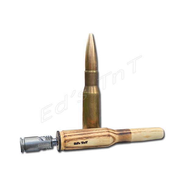 Torched 50cal. 8mm Stem – handmade by Ed's TnT