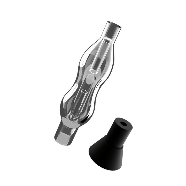 Large Glass Water Bong + Silicone Adapter for PRO