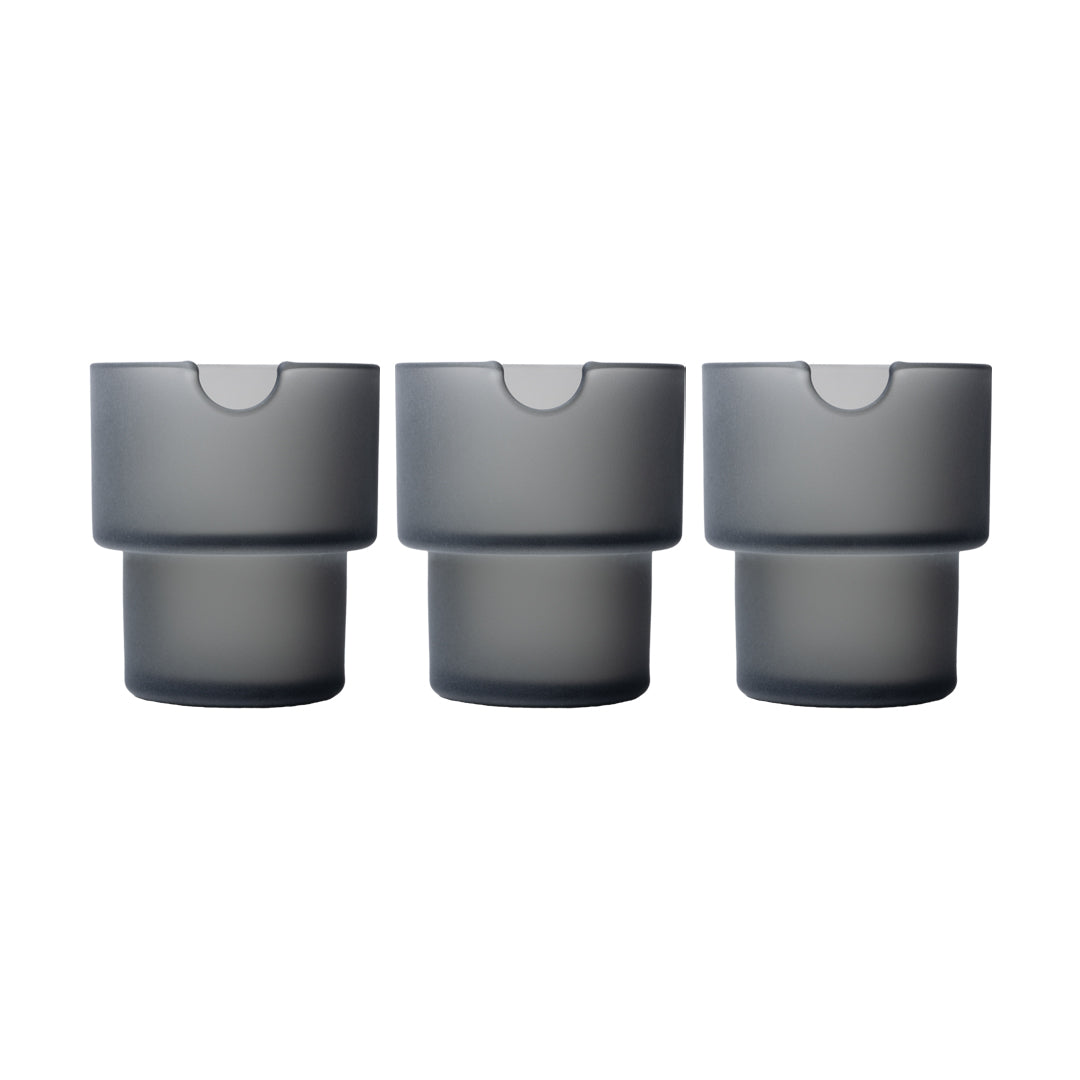 NWTN Home Flower Pots Stackable Catchall Tabletop Tray Set (Set of 3)