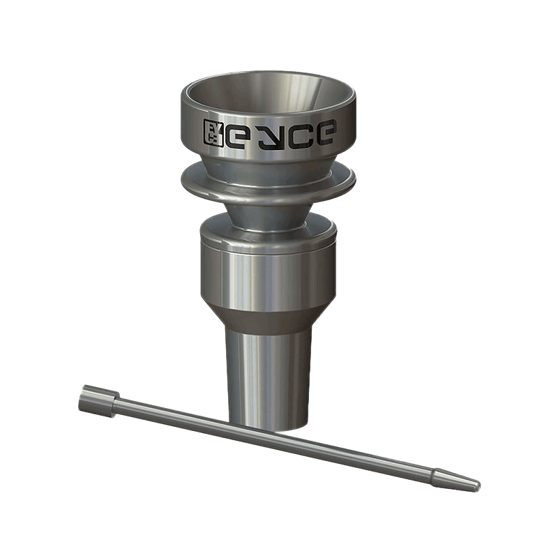 Eyce Titanium Flower Bowl with Poker