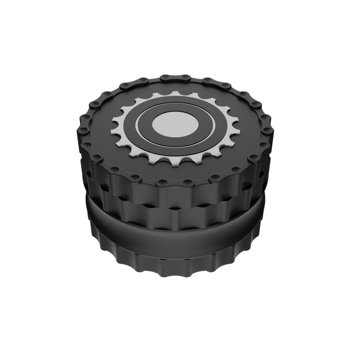 The Sprocket - Zinc Alloy Herb Grinder