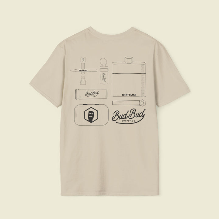 Campout Diagram T-shirt official brand image