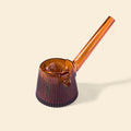 NWTN Home Deco Hand Pipe — Fluted Art Deco Borosilicate