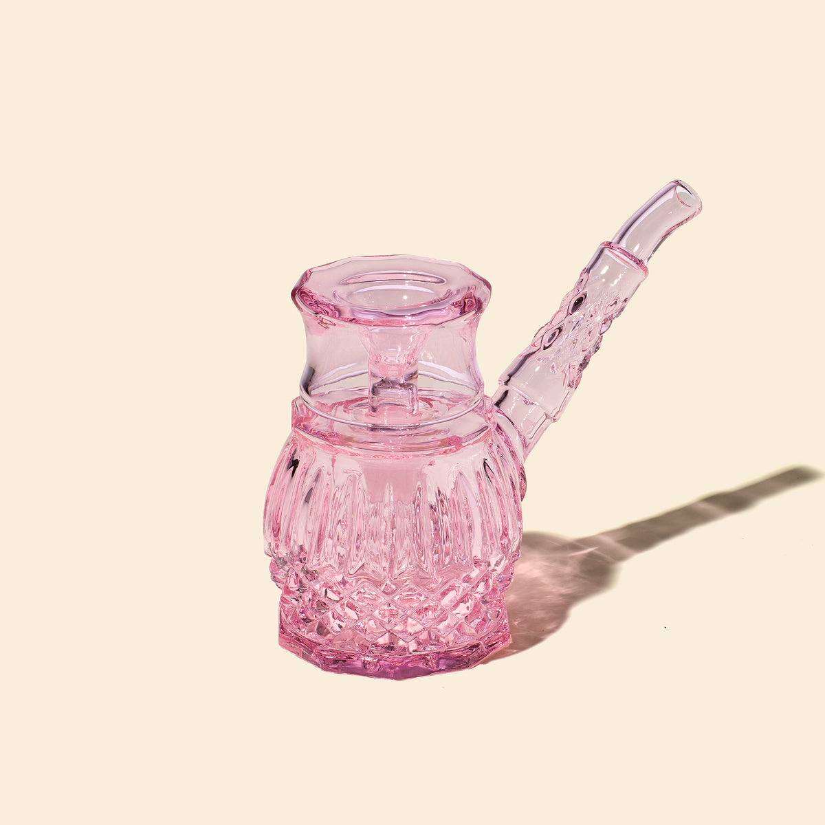 NWTN Home Highball Bubbler — 5-Inch Sculptural Glass Water Pipe