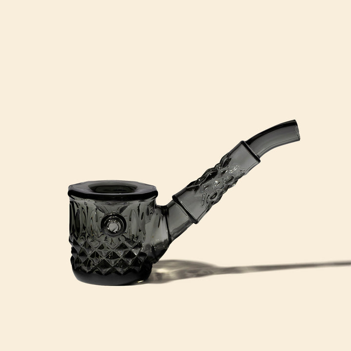 NWTN Home Highball Hand Pipe — Cut-Glass-Inspired Borosilicate