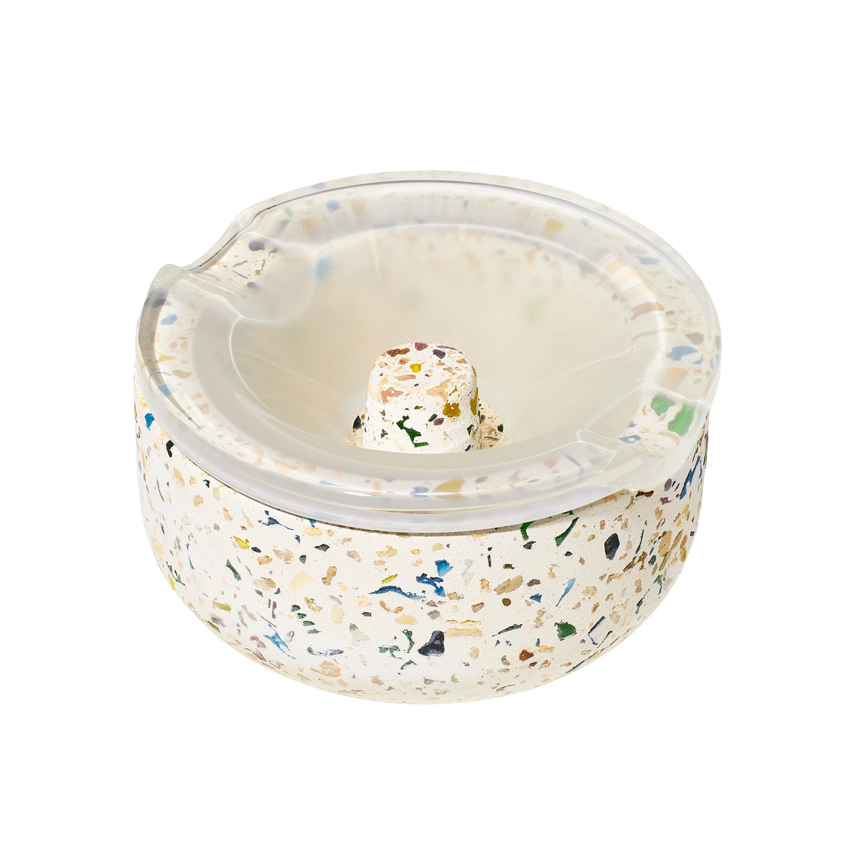 NWTN Home Symi Terrazzo Ashtray — Design-Led Tabletop Accessory