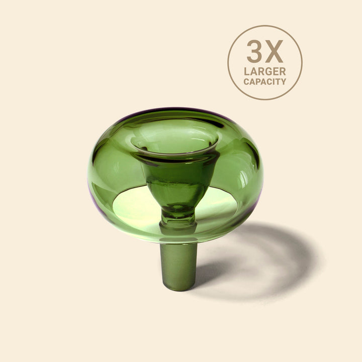 NWTN Home XL Bolla Bowl — 14mm High-Capacity Glass Slide