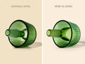 NWTN Home XL Deco Bowl — Three-Times-Capacity 14mm Glass Slide
