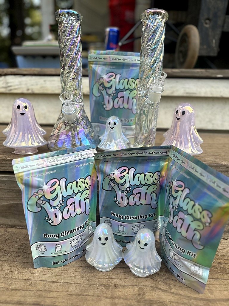 Pixies Distribution original photograph of glass-kits
