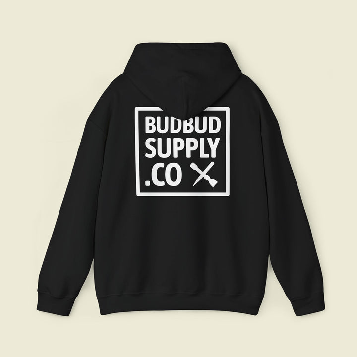 Property of BudBud Supply Co Hoodie official catalog photo
