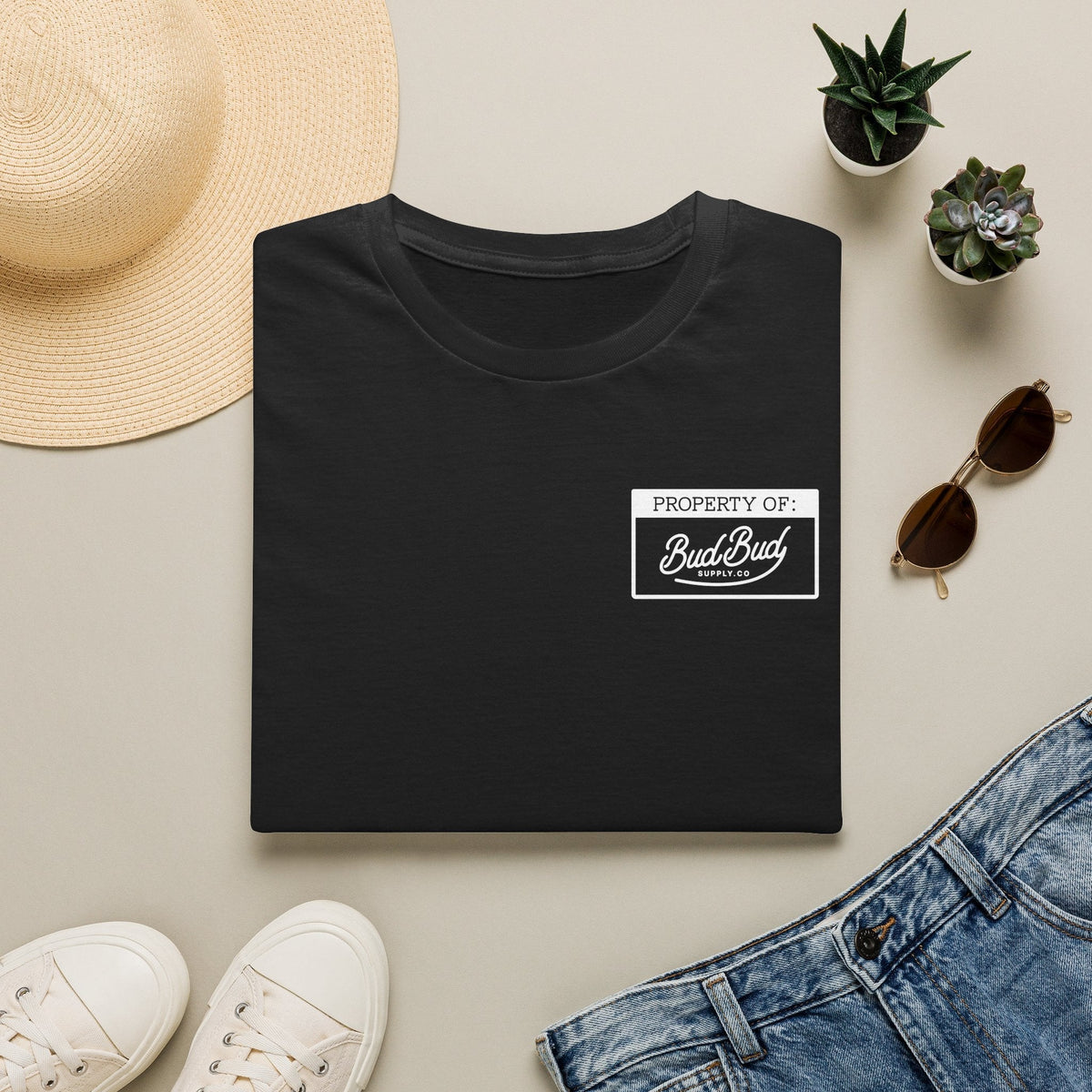 Property Of BudBud Tshirt official brand image