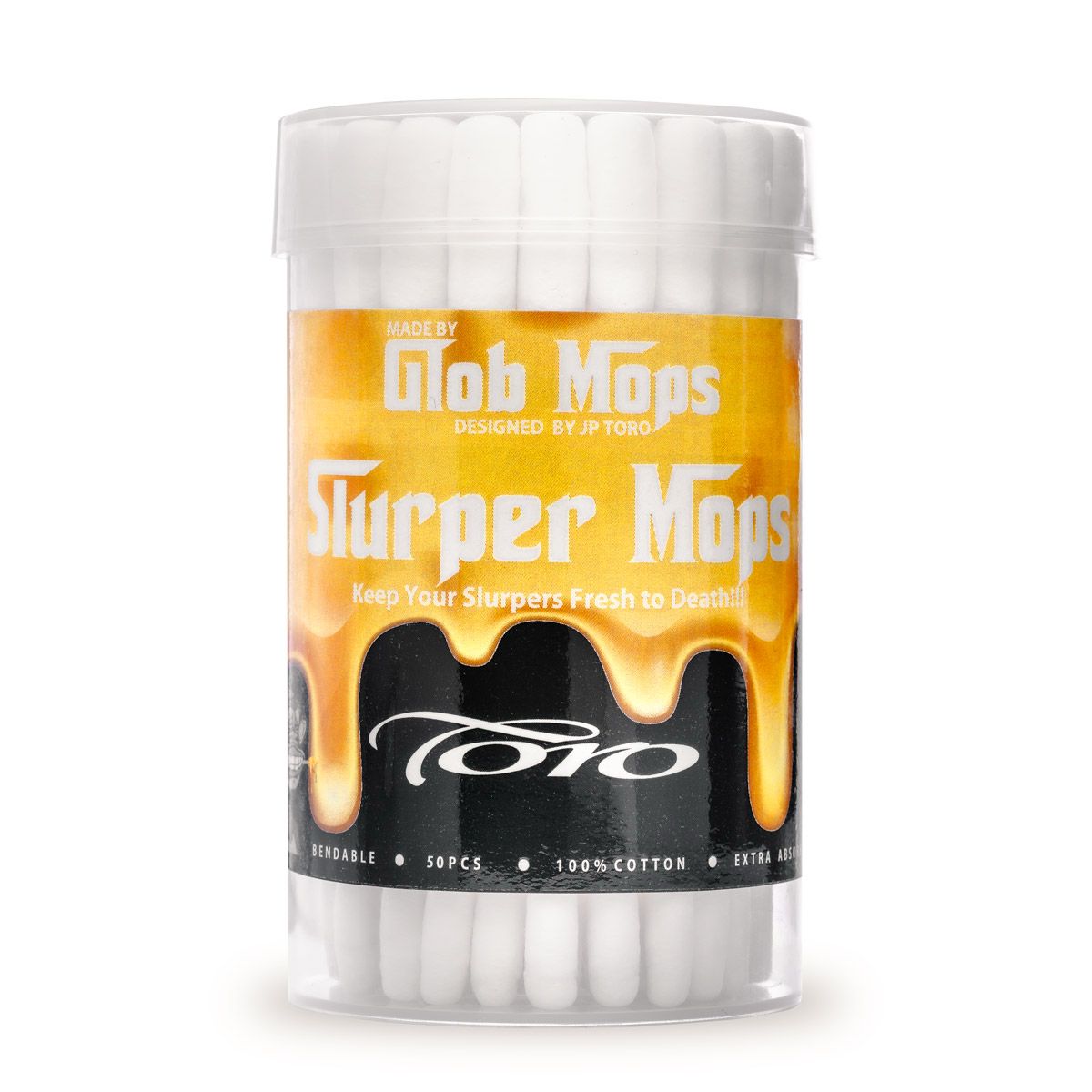 Glob Mops | Precision Detail Swabs — 50 Count