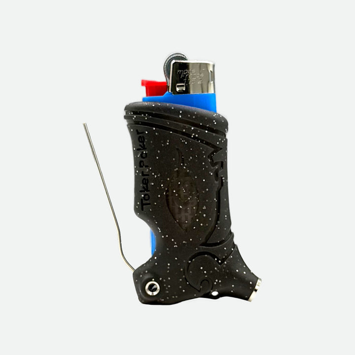 Toker Poker Mini BIC Sparkles — black edition, official product photo
