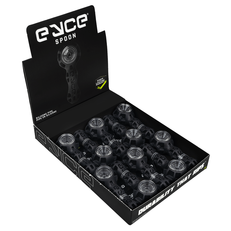 Eyce Spoon Display POP of 10 Units Black